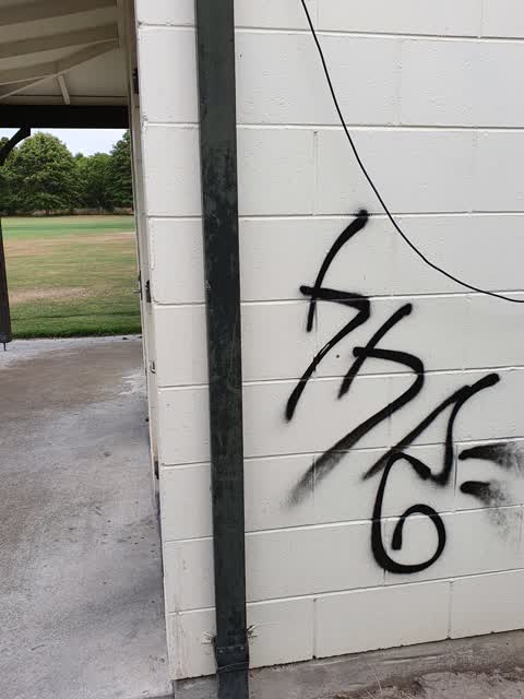 Graffiti, a report photo