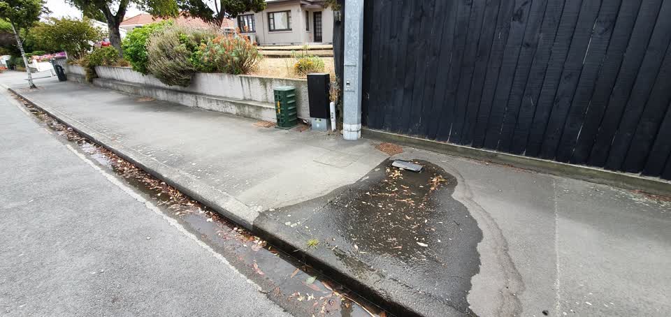 The photograph attached to this water supply report