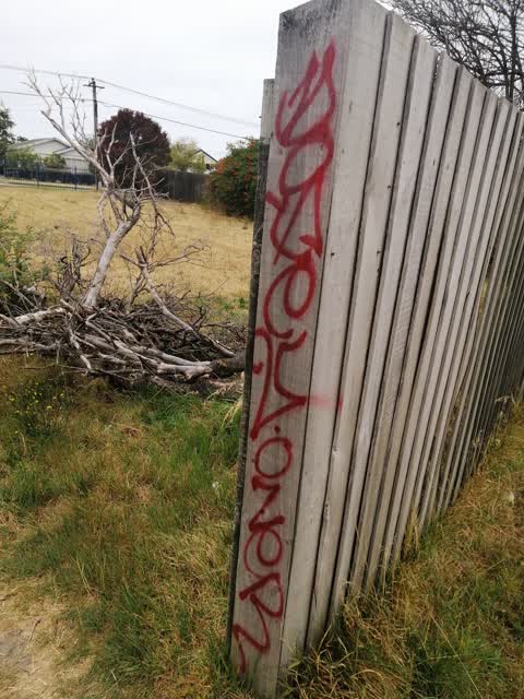 Graffiti, a report photo