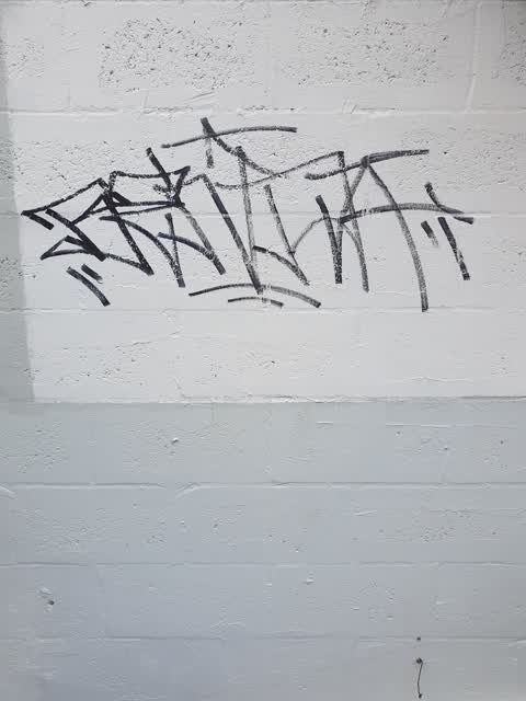 Graffiti, a report photo