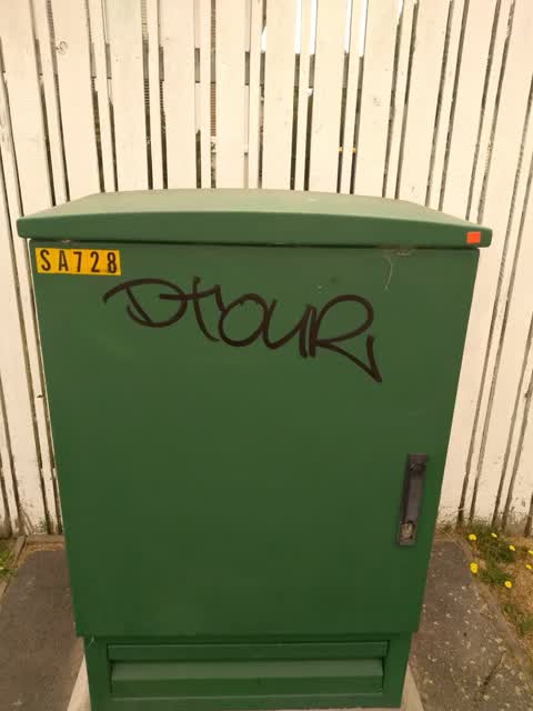 Graffiti — a report photo