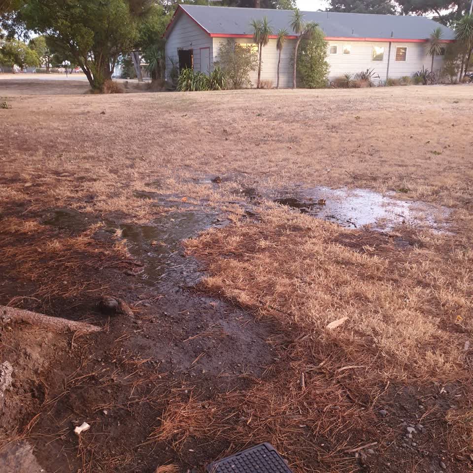 The photograph attached to this water supply report