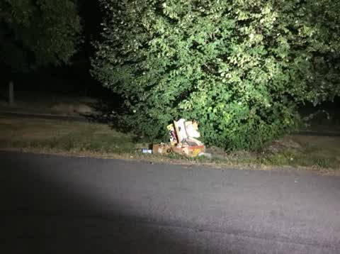 Rubbish/Recycling, a report photo