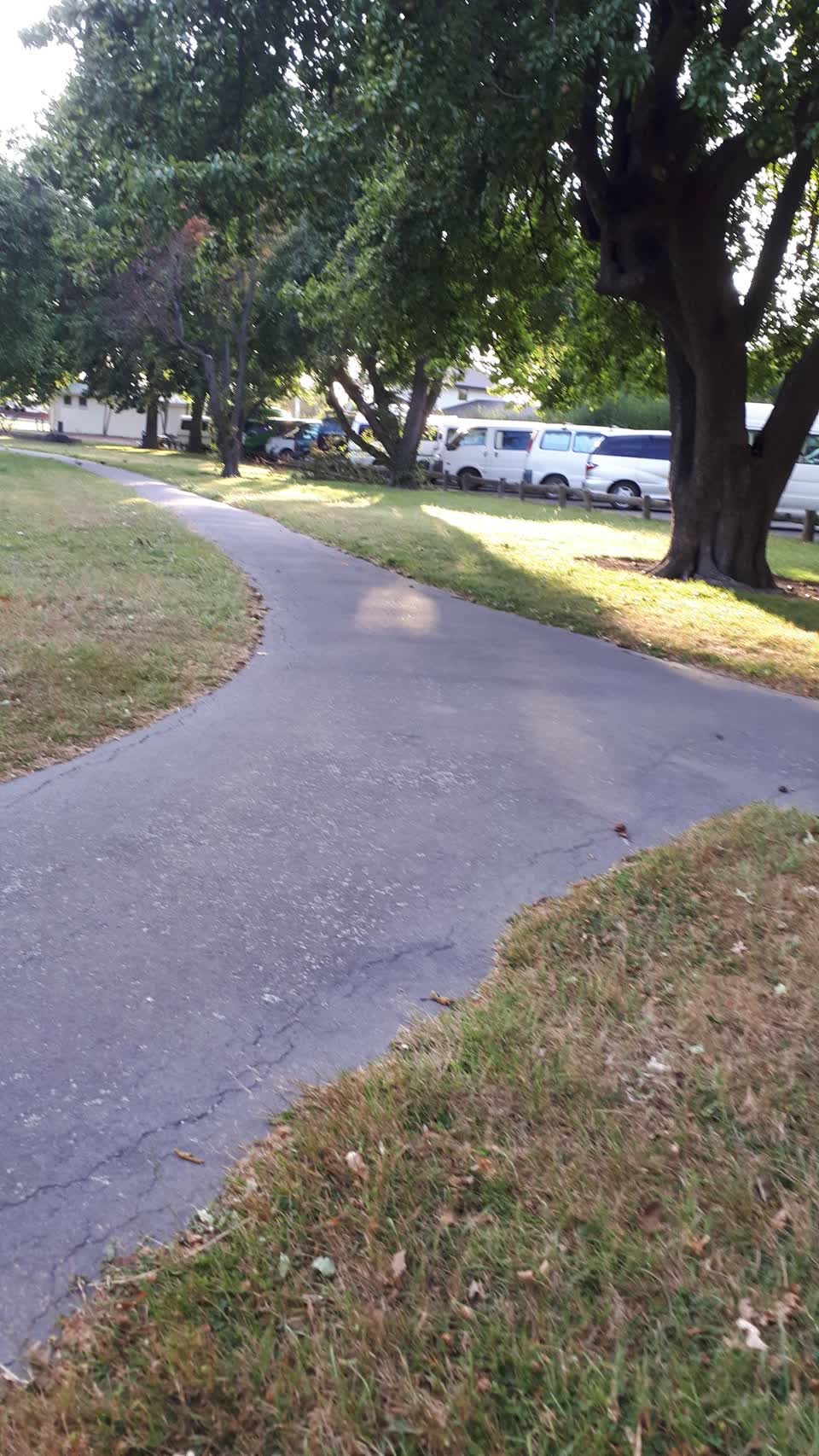 The photograph attached to this parks report