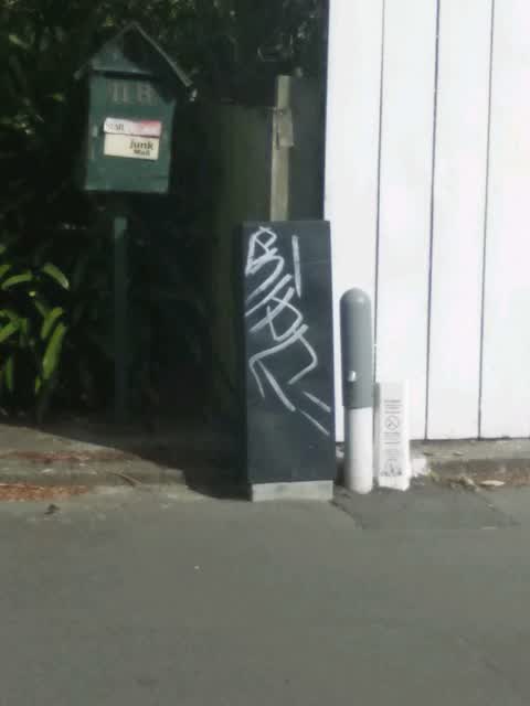 Graffiti, a report photo