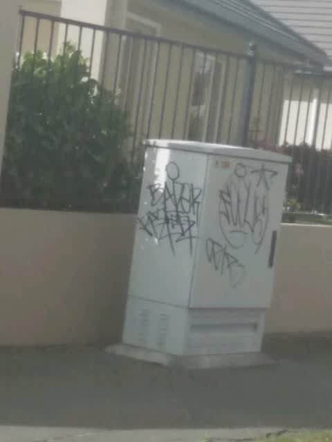 Graffiti, a report photo