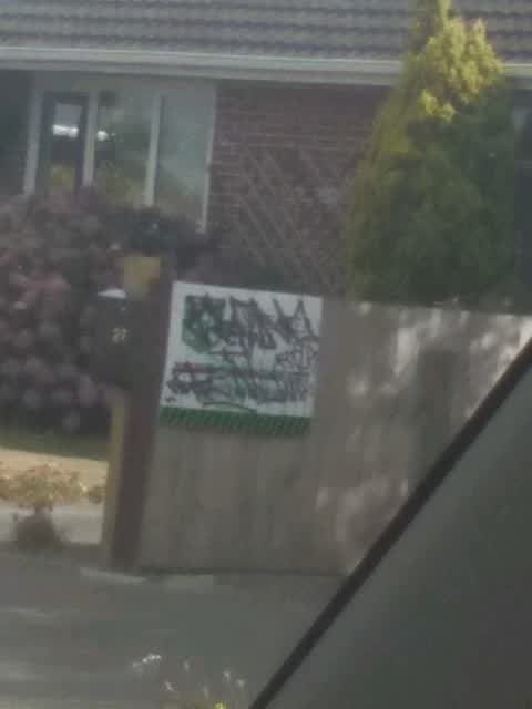 Graffiti, a report photo