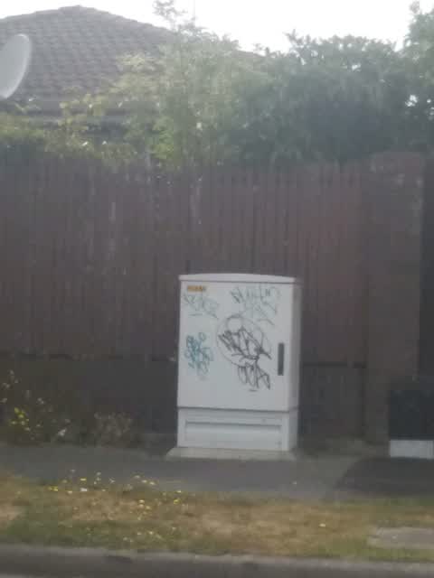 Graffiti, a report photo