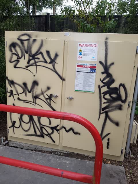 Graffiti, a report photo