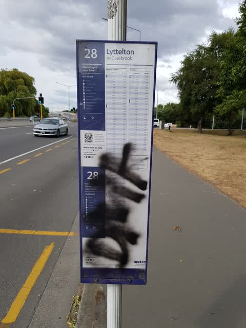 Graffiti, a report photo