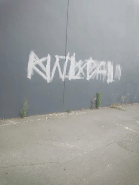 Graffiti, a report photo