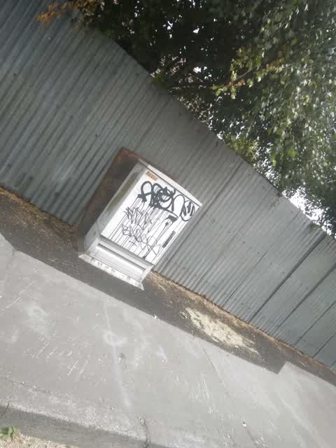 Graffiti, a report photo
