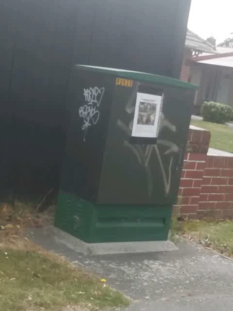 Graffiti, a report photo