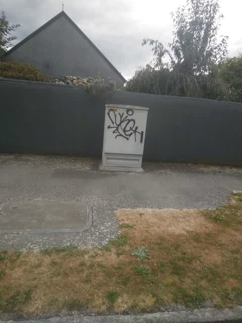 Graffiti, a report photo