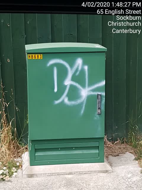 Graffiti, a report photo