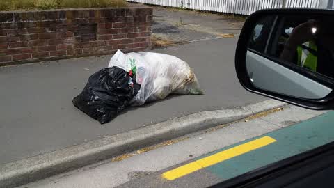 Rubbish/Recycling, a report photo