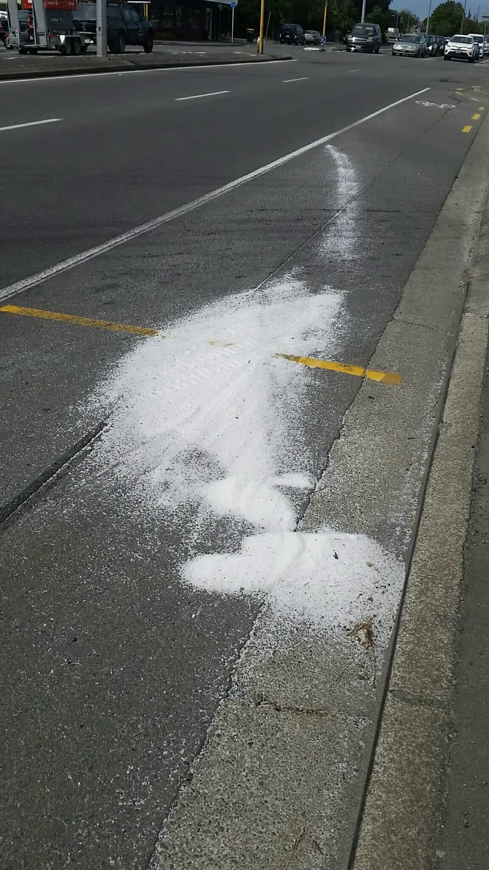 The photograph attached to this wastewater/stormwater report
