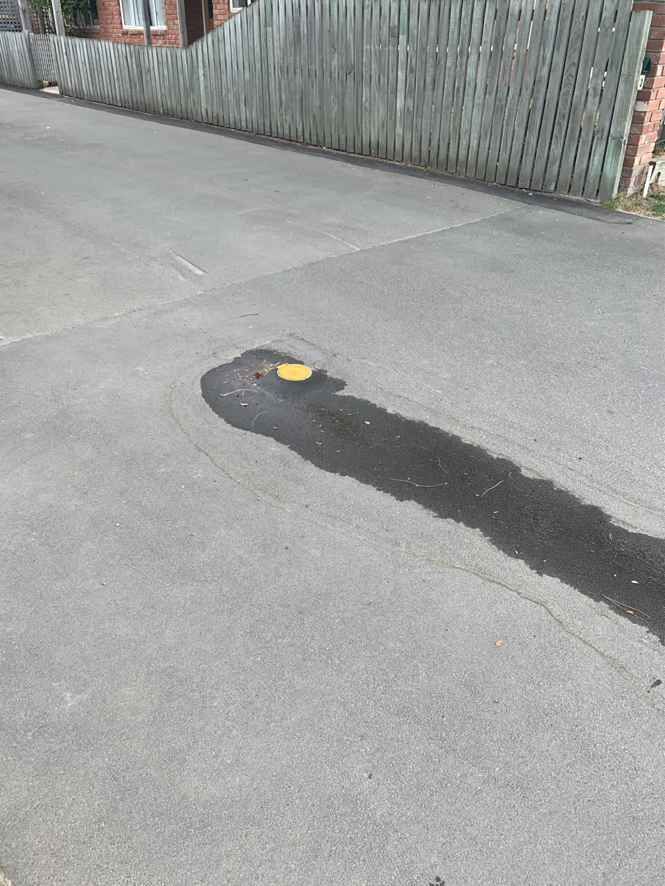The photograph attached to this water supply report