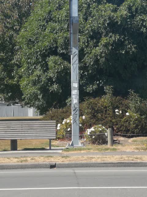 Graffiti, a report photo