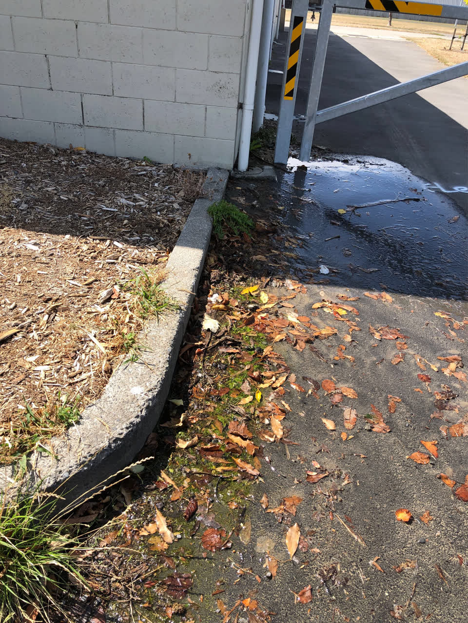 The photograph attached to this water supply report