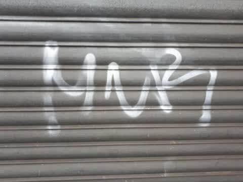 Graffiti, a report photo