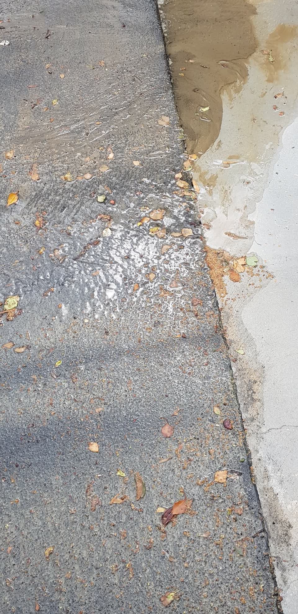 The photograph attached to this water supply report