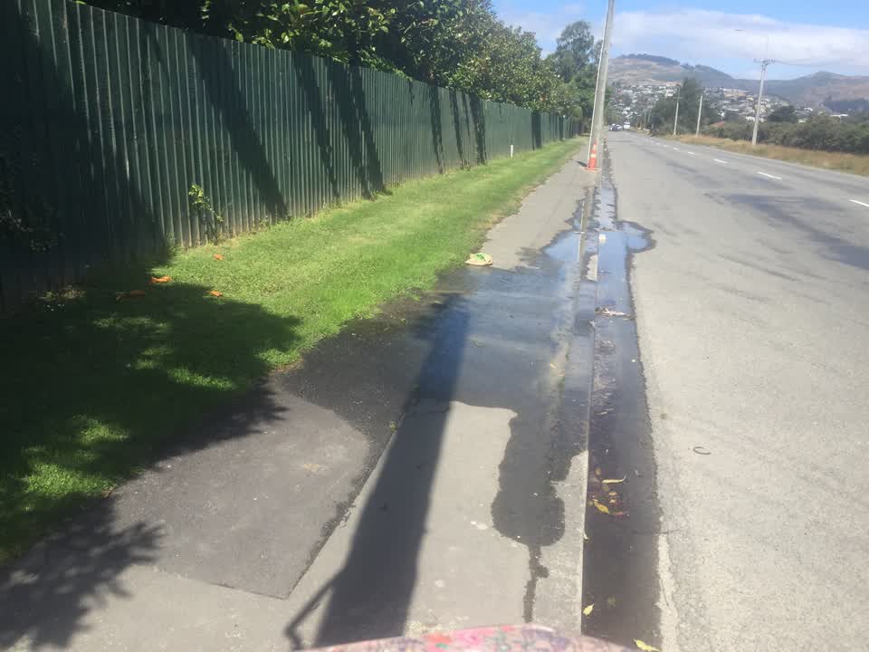 The photograph attached to this water supply report
