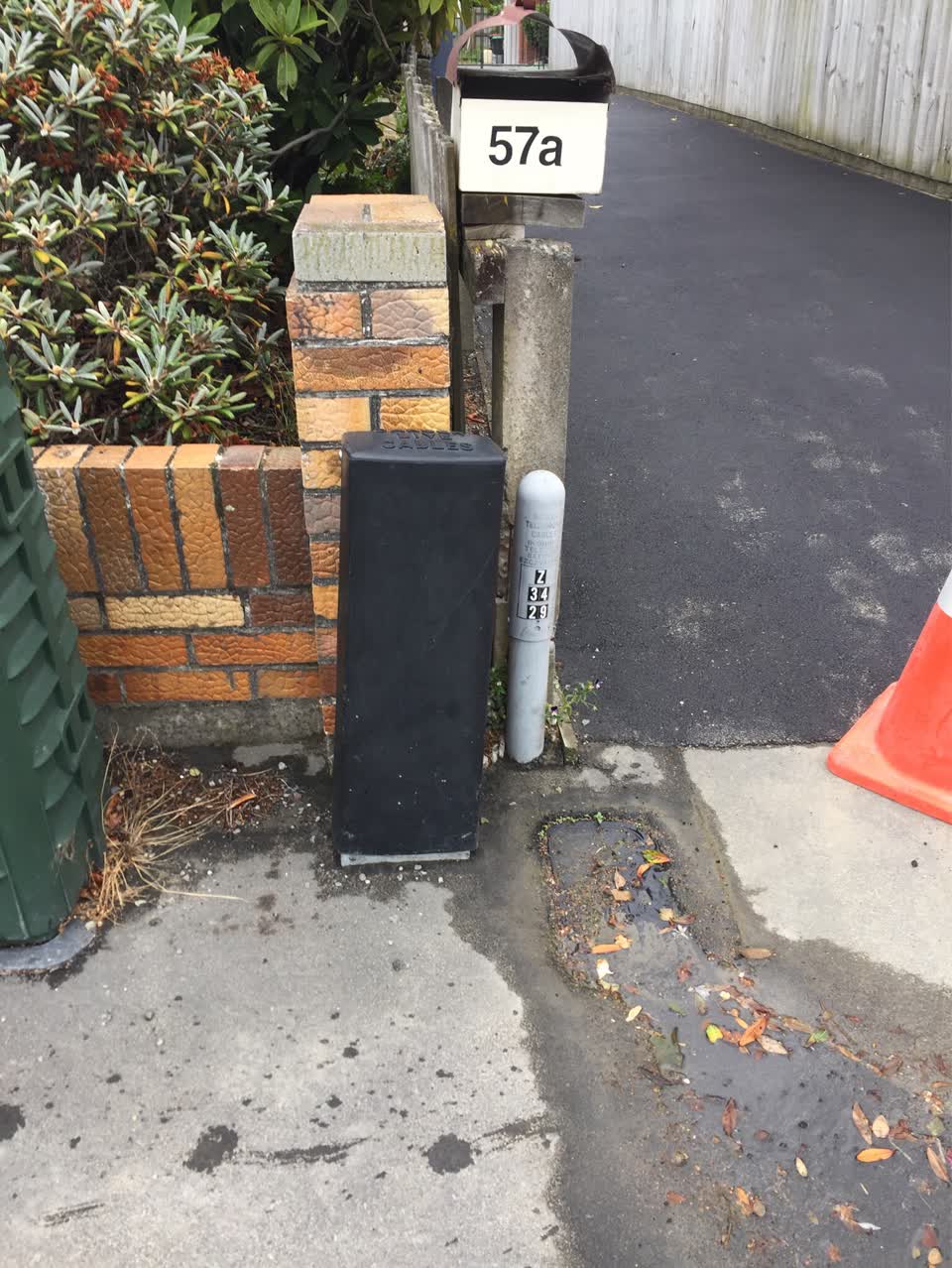 The photograph attached to this water supply report