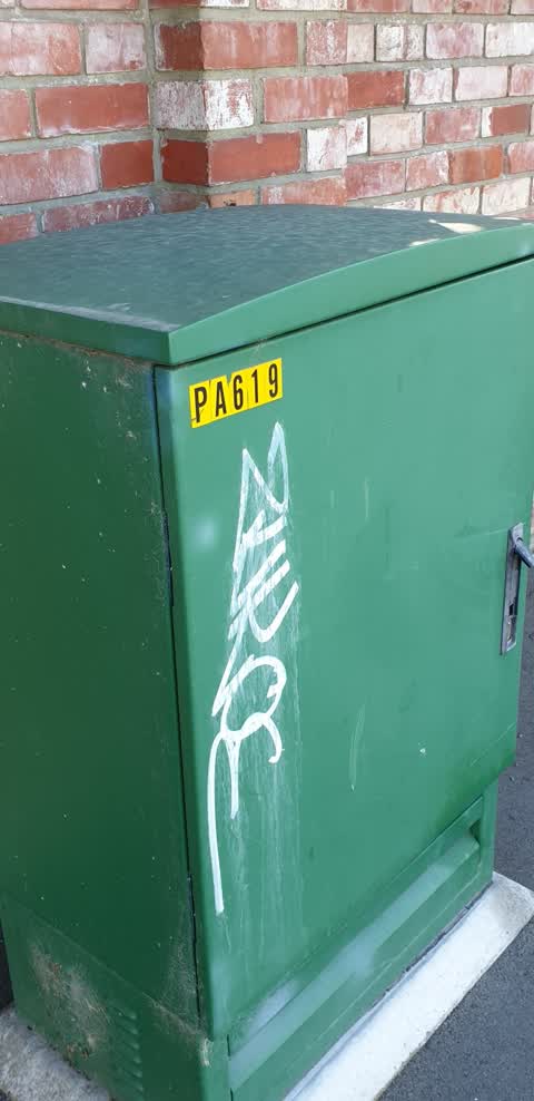 Graffiti, a report photo