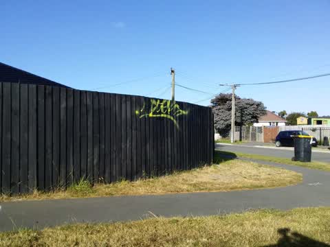 Graffiti, a report photo
