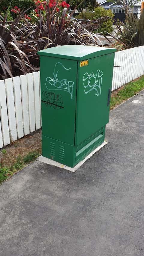 Graffiti, a report photo