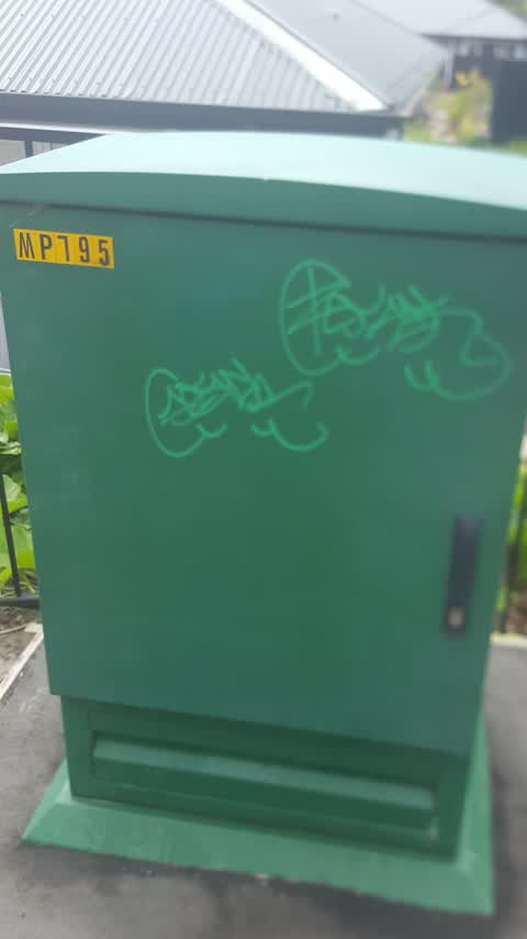 Graffiti, a report photo