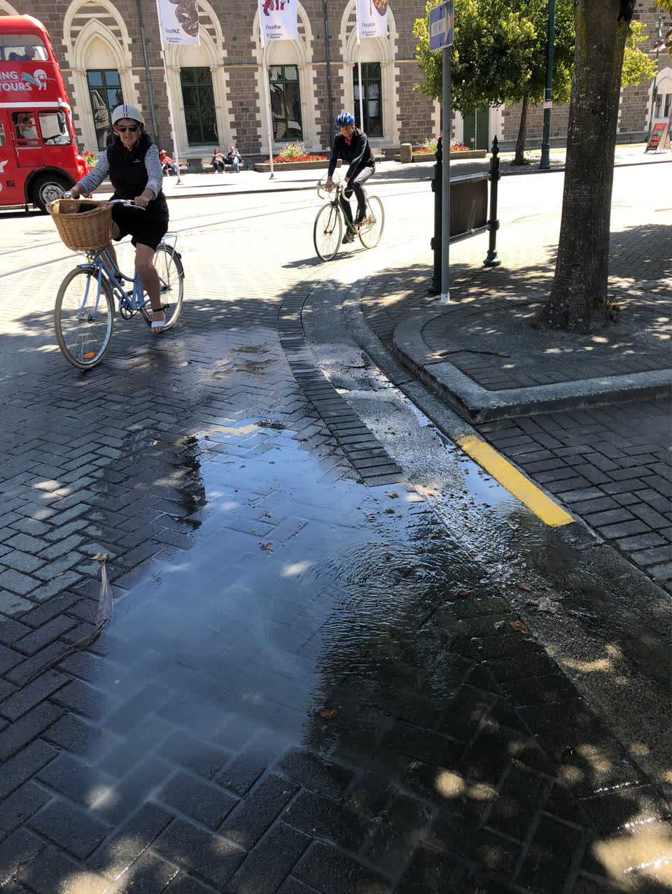 The photograph attached to this water supply report