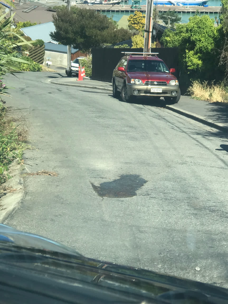 The photograph attached to this water supply report