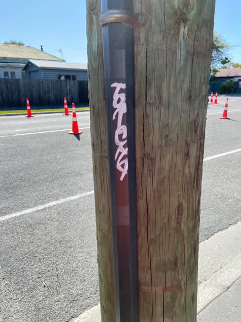 Graffiti, a report photo