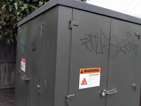 Graffiti, a report photo