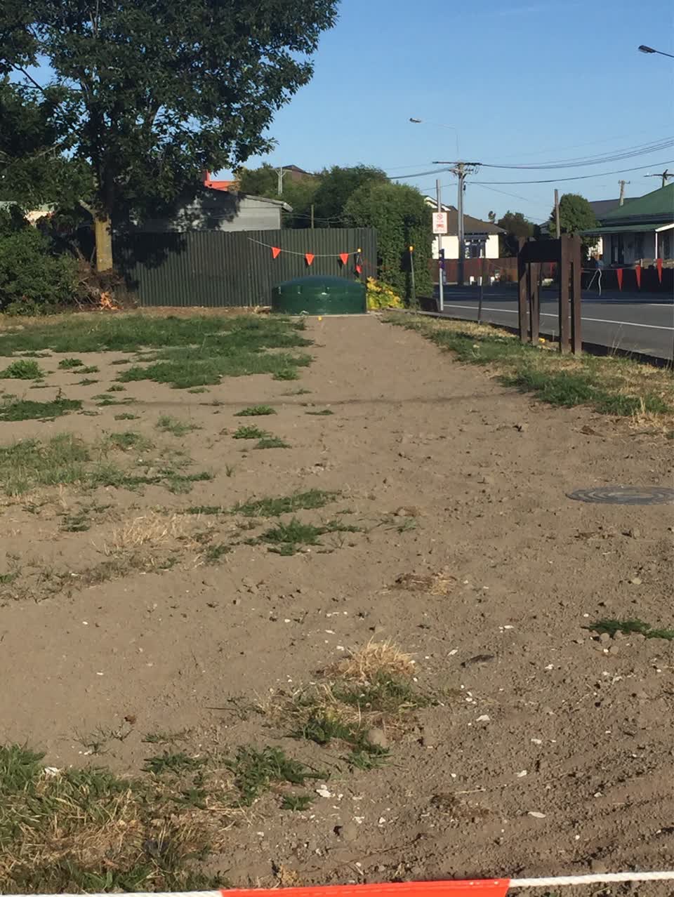 The photograph attached to this wastewater/stormwater report