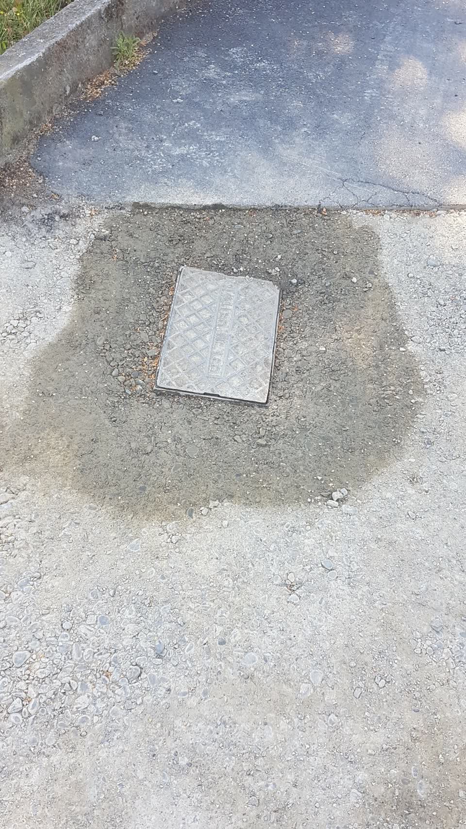 The photograph attached to this wastewater/stormwater report