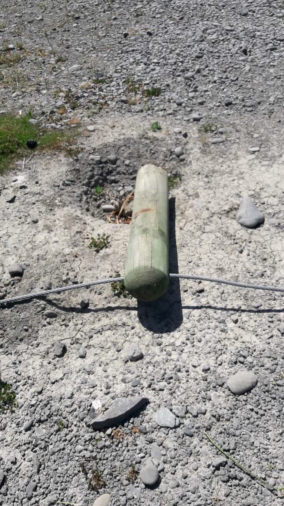 The photograph attached to this parks report