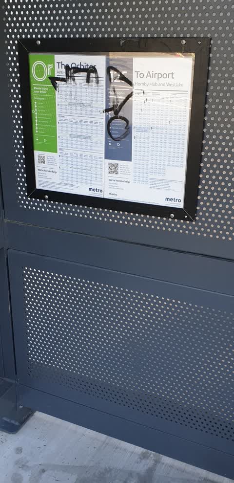 Graffiti, a report photo