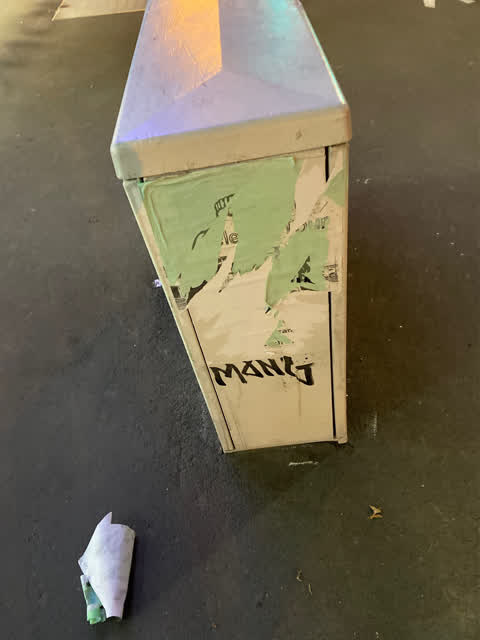 Graffiti, a report photo