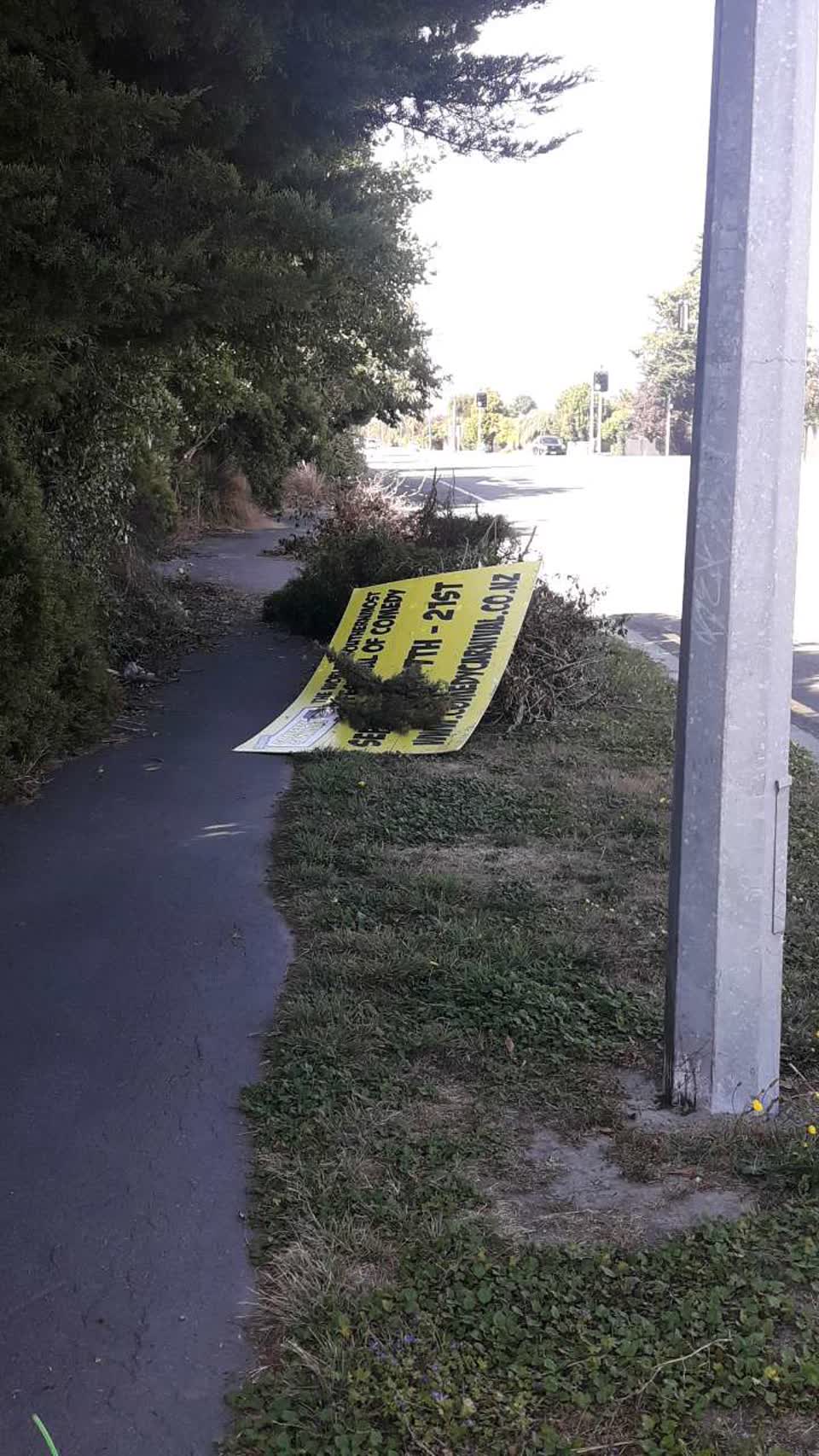 The photograph attached to this parks report