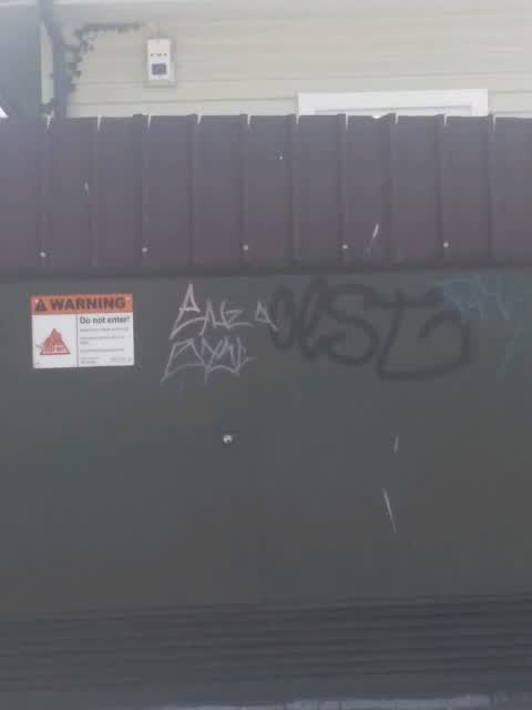 Graffiti, a report photo
