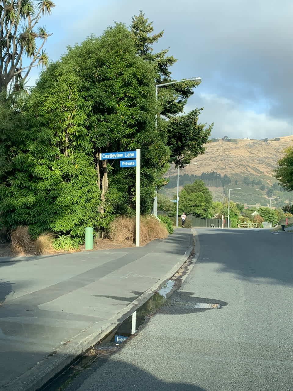 The photograph attached to this water supply report
