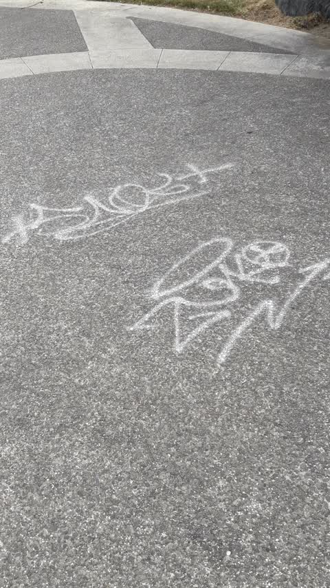 Graffiti, a report photo