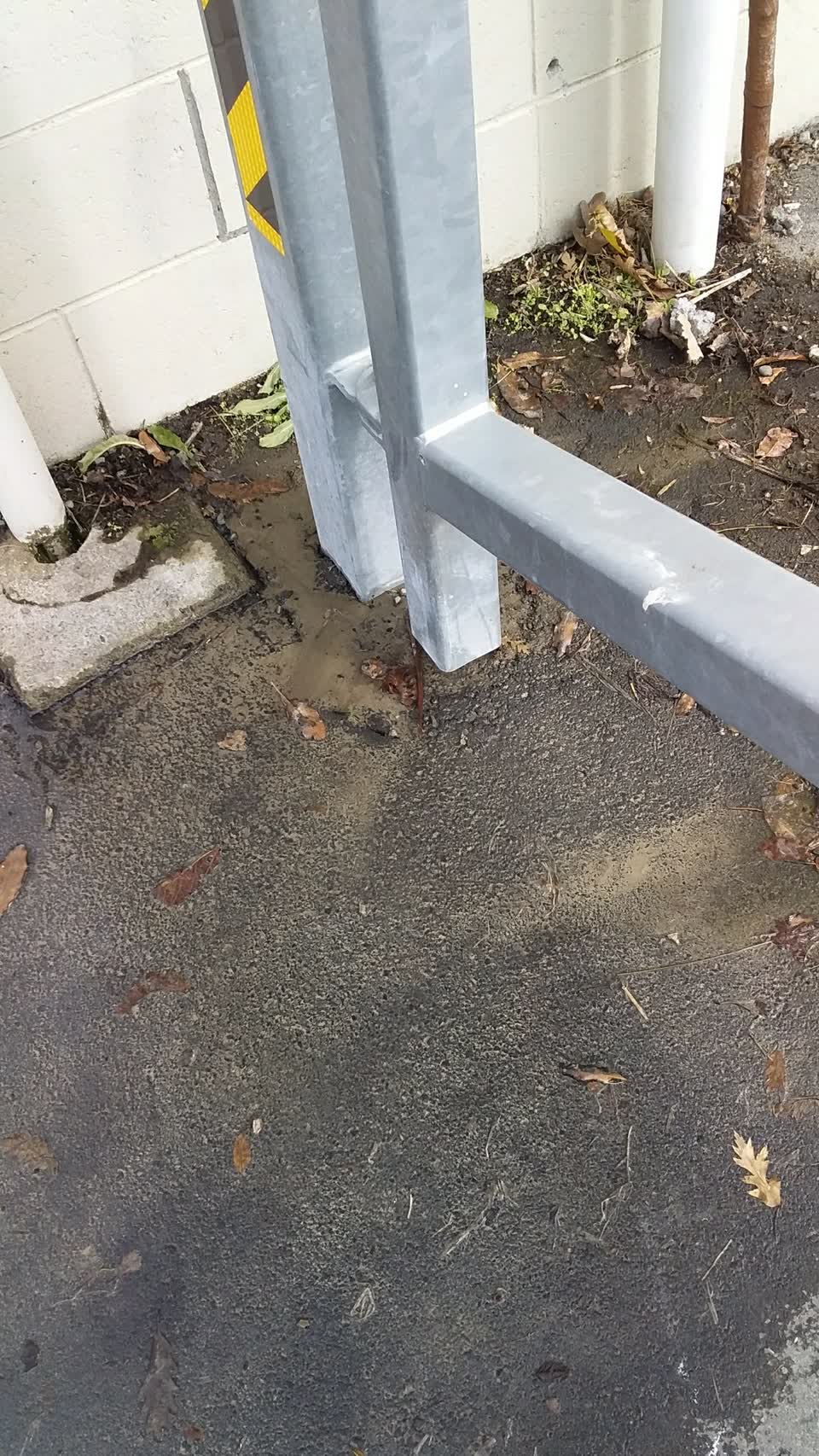 The photograph attached to this water supply report