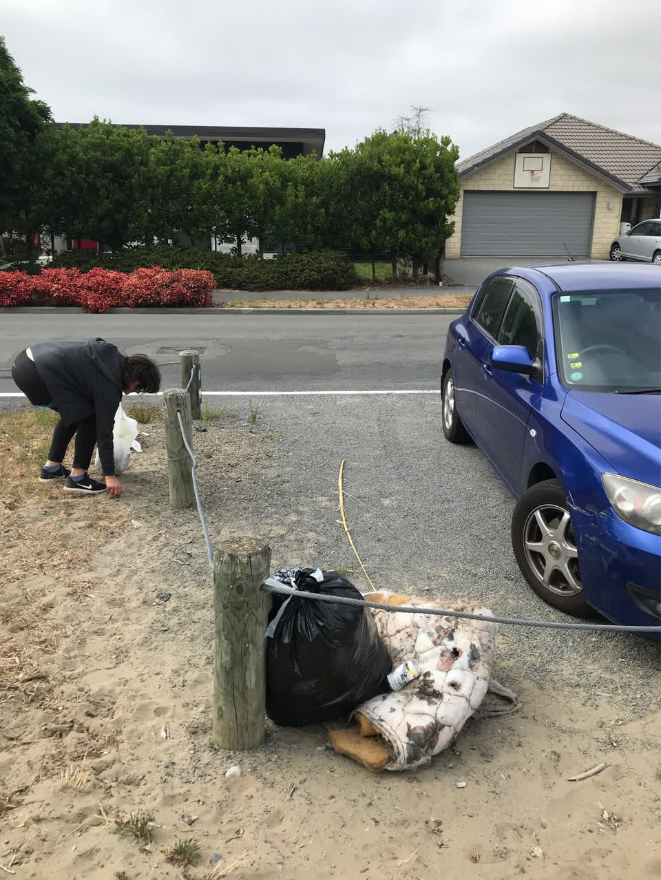 The photograph attached to this parks report