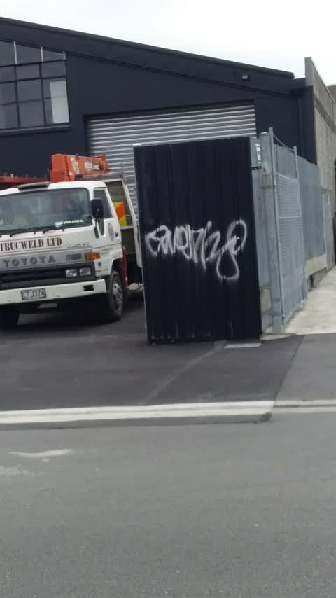 Graffiti, a report photo