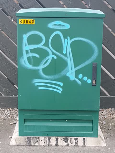 Graffiti, a report photo