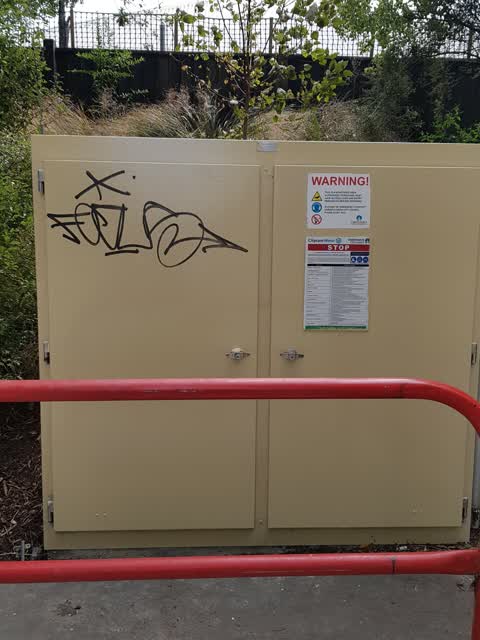 Graffiti, a report photo